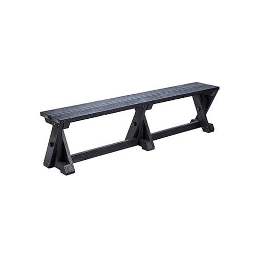 B201 DINING TABLE BENCH BLACK CR PLASTICS OUTDOOR FURNITURE