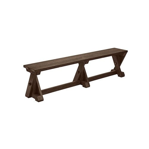 B201 DINING TABLE BENCH CHOCOLATE CR PLASTICS OUTDOOR FURNITURE