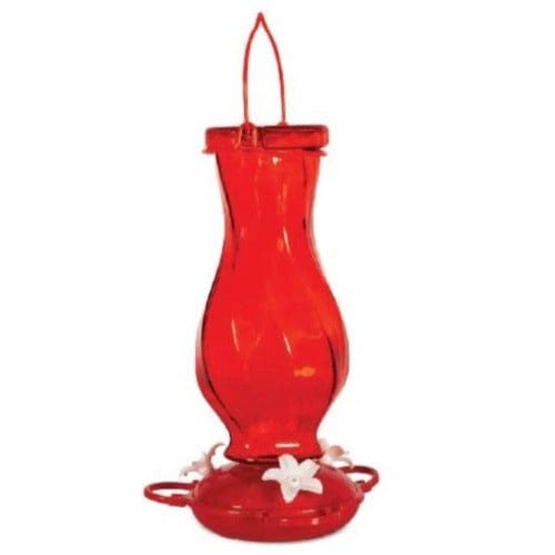 Hummingbird Feeder Red Twist Bottle 