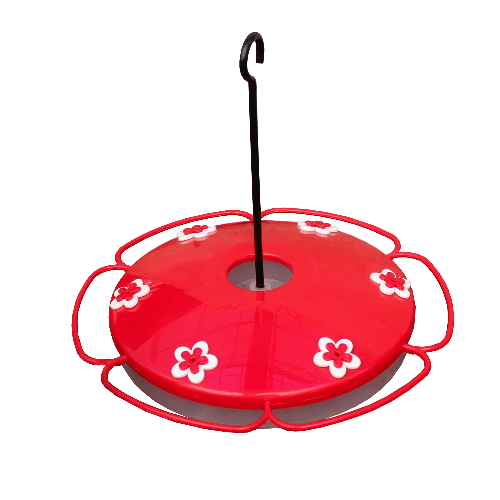 Hummingbird tray feeder
