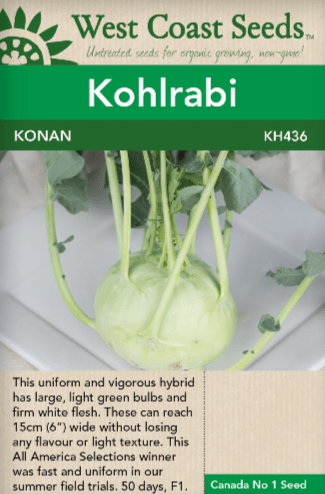 Kholrabi Konan - West Coast Seeds