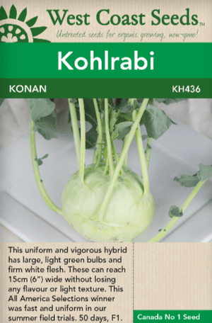 Kholrabi Konan - West Coast Seeds
