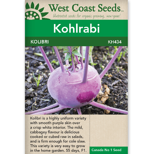 Kohlrabi Kolibri - West Coast Seeds