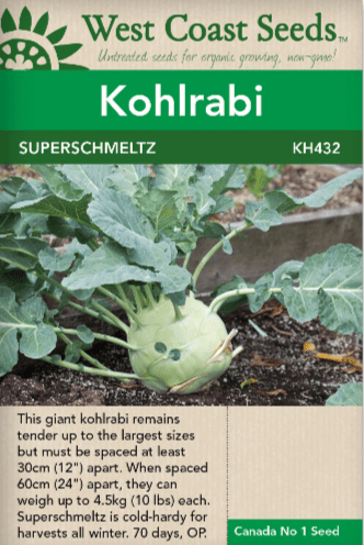 Kohlrabi Superschmeltz - West Coast Seeds