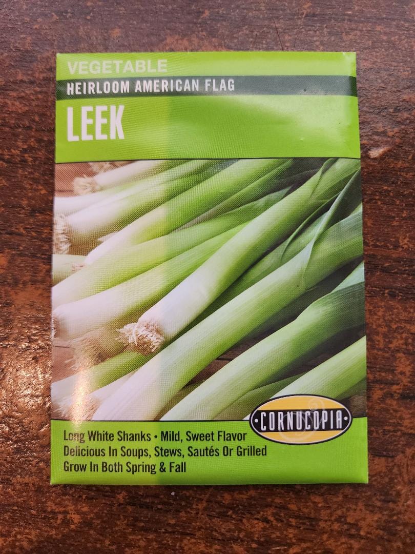 Leek American Flag - Cornucopia Seeds