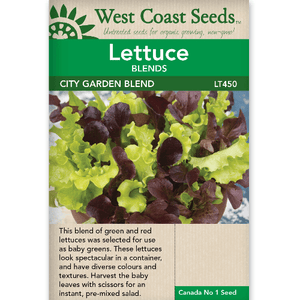 Lettuce City Garden Blend - West Coast Seeds