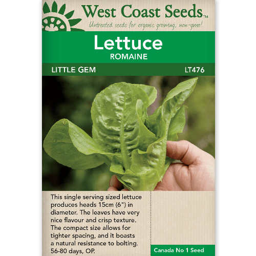 Lettuce Little Gem - West Coast Seeds