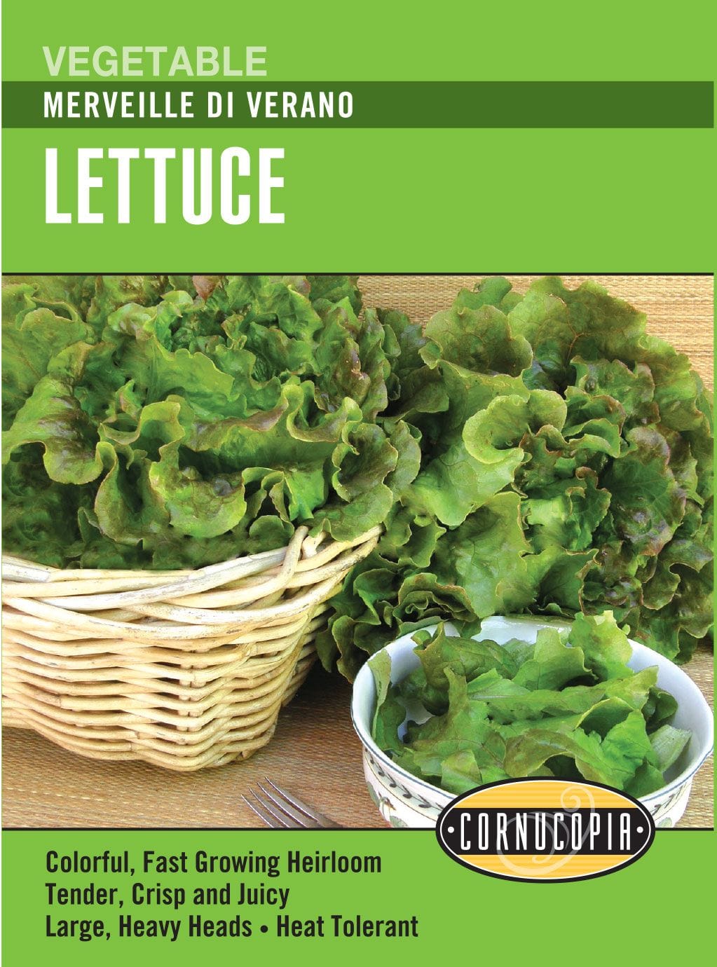 Lettuce Merveille Di Verano - Cornucopia Seeds