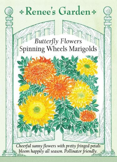 Marigold Spinning Wheels - Renee's Garden