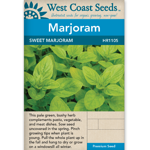 Marjoram Sweet  - West Coast Seeds