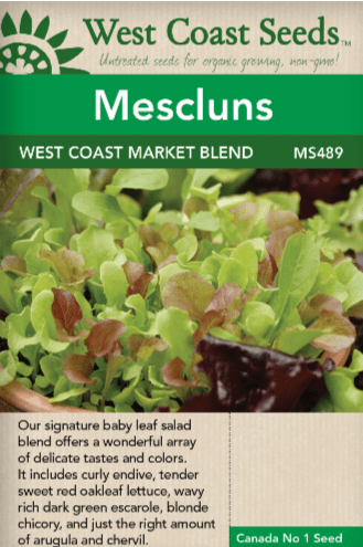 Mescluns West Coast Market Blend - West Coast Seeds