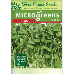 Microgreens Peas - West Coast Seeds