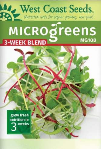 Microgreens 3 Week Blend - West Coast Seeds