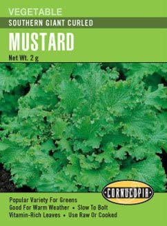 Mustard Southern Giant Curled - Cornucopia Seeds
