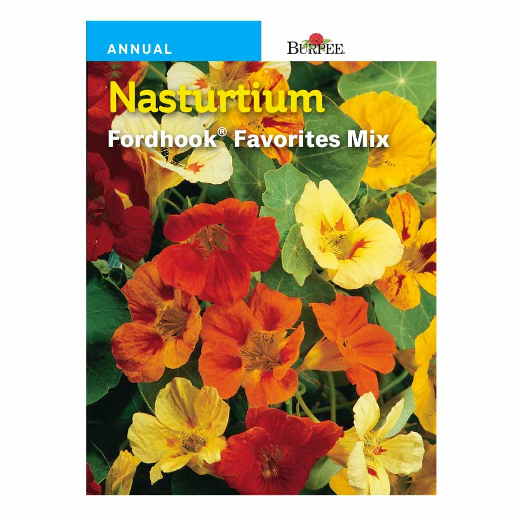 Nasturtium Fordhook Mix - Burpee Seeds
