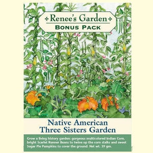  Native American 3 Sisters Bonus Pack - Renee's Garden Seeds