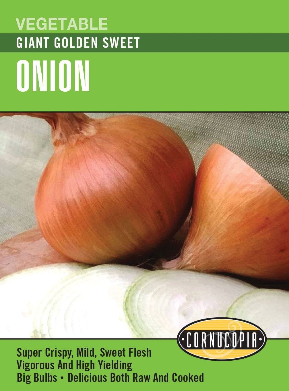Onion Giant Golden Sweet - Cornucopia Seeds