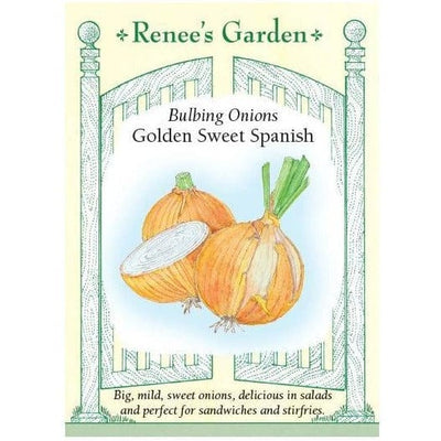 Onion Golden Sweet  Spanish - Renee's Garden Seeds