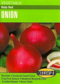 Onion Ruby Red - Cornucopia Seeds