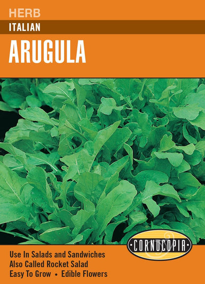 Organic Arugula Italian - Cornucopia Seeds