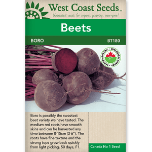 Beets Boro Organic - West Coast Seeds