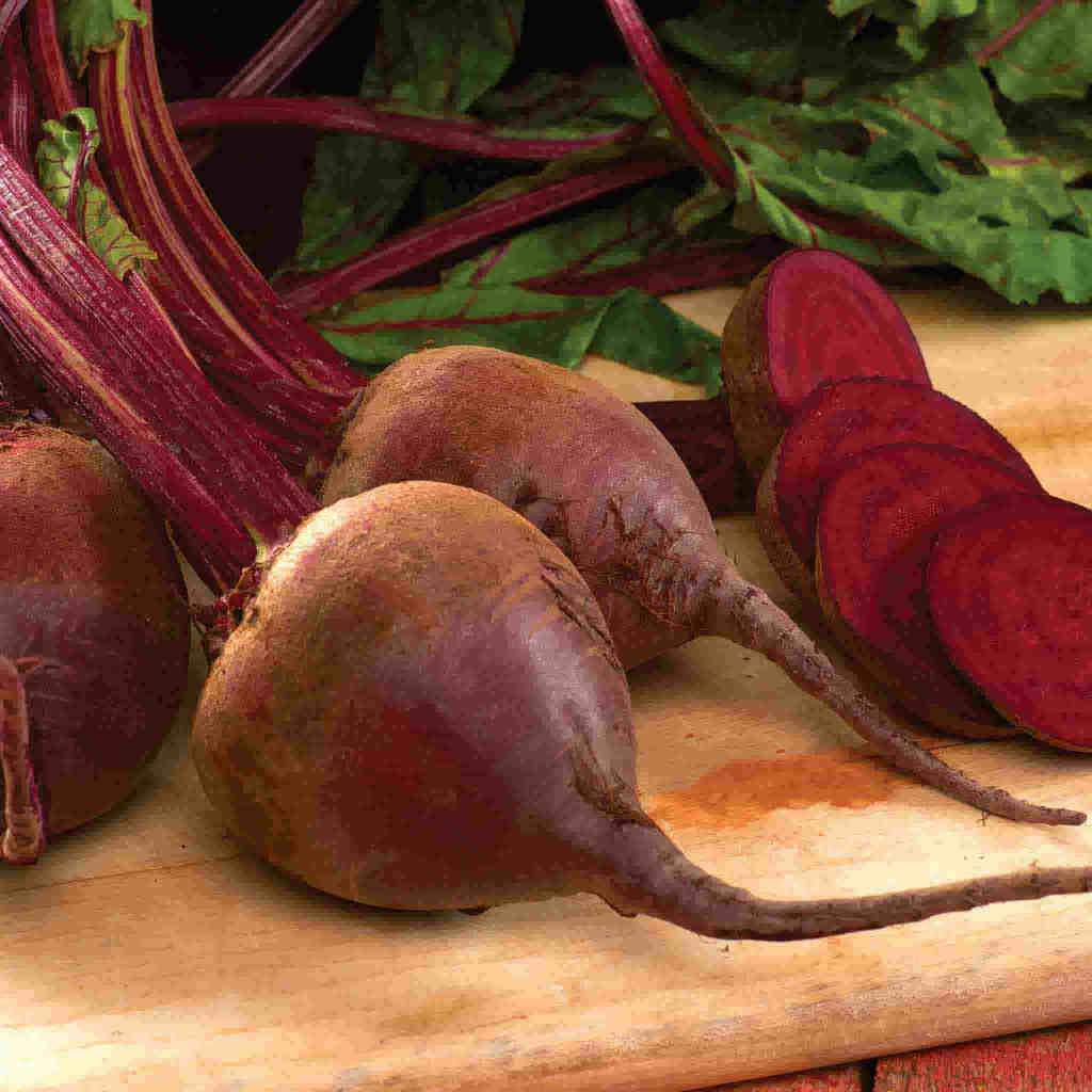 Organic Beet Detroit Dark Red - McKenzie Seeds