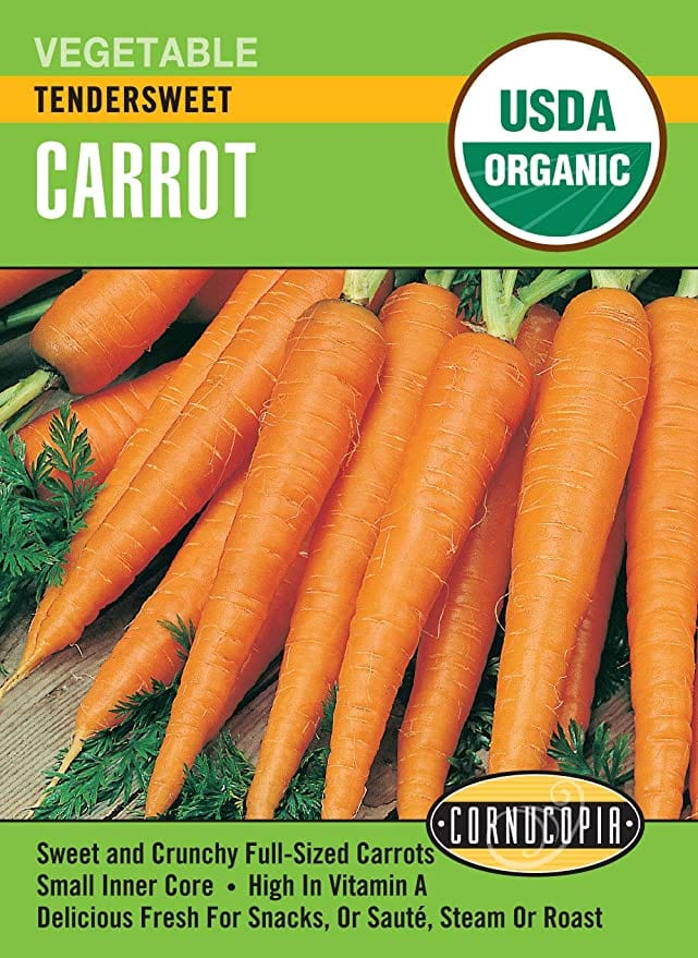 Organic Carrot Tendersweet - Cornucopia Seeds