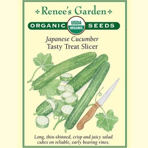 Cucumber Tasty Treat Slicer - Renee's Garden Seeds