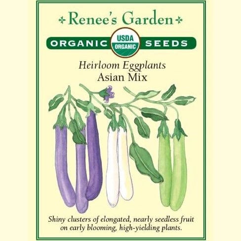 Eggplant Asian Mix - Renee's Garden Seeds