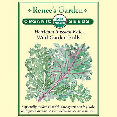 Kale Wild Garden Frills - Renee's Garden