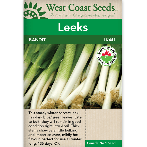 Leek Bandit Organic - West Coast Seeds