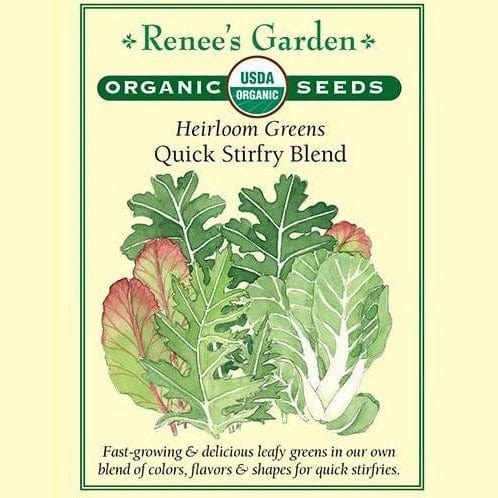 Lettuce Quick Stirfry Blend - Renee's Garden Seeds