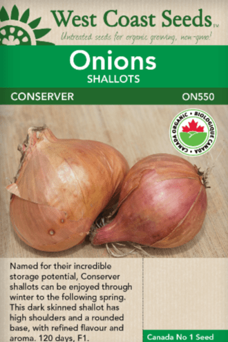 Onion Conserver Organic - West Coast Seeds