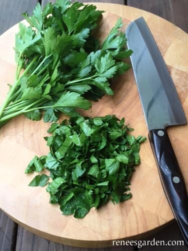 Organic Parsley Italian Large Leaf - Renee's Garden Seeds