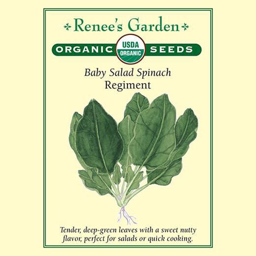 Spinach Regiment Organic - Renee's Garden
