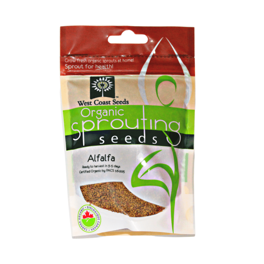 Organic Sprouting Alfalfa - West Coast Seeds