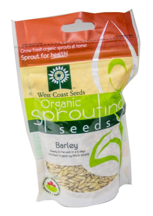 Organic Sprouting Barley - West Coast Seeds