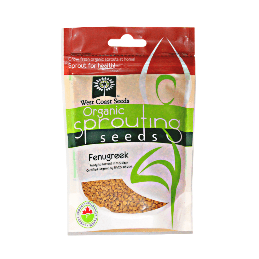 Organic Sprouting Fenugreek - West Coast Seeds
