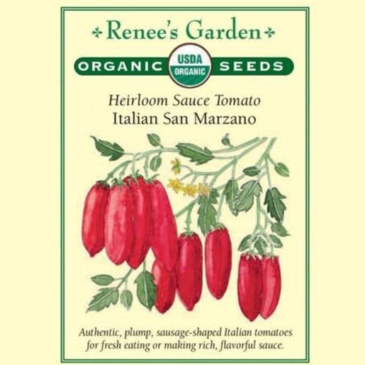 Tomato San Marzano - Renee's Garden Seeds