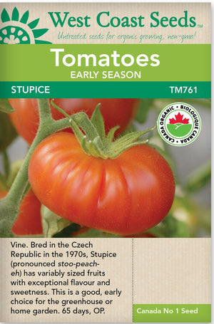 Organic Tomato Stupice  - West Coast Seeds