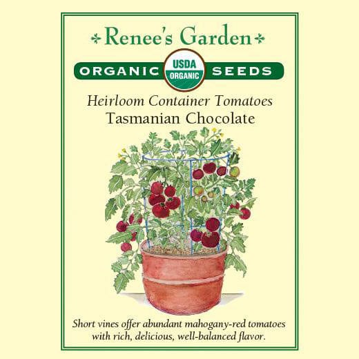 Tomato Tasmanian Chocolate - Renee's Garden