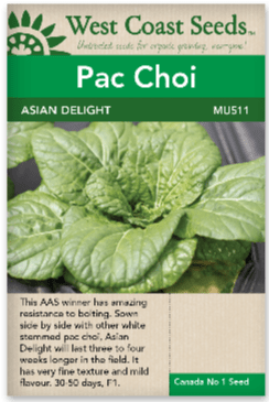 Pac Choi Asian Delight - West Coast Seeds