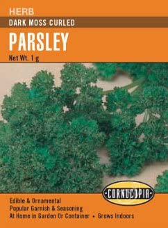 Parsley Dark Moss Curled - Cornucopia Seeds