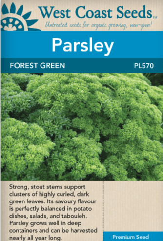 Parsley Forest Green - West Coast Seeds