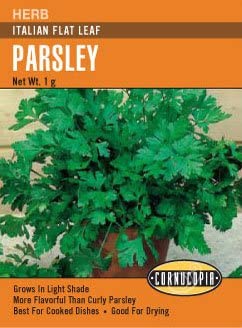 Parsley Italian Flat Leaf - Cornucopia Seeds