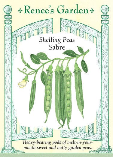Peas Sabre - Renee's Garden Seeds