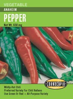 Pepper Anaheim - Cornucopia Seeds