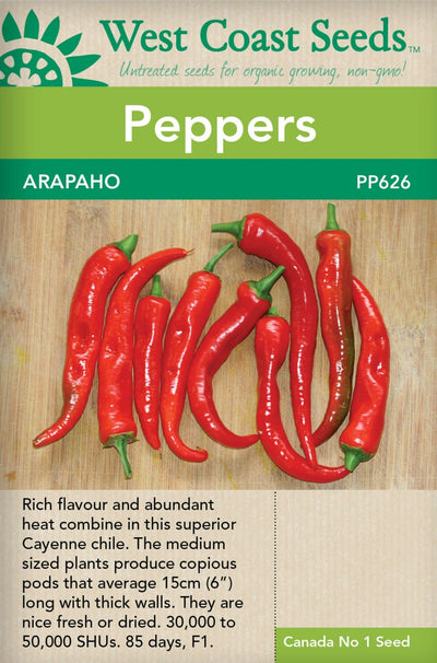 Pepper Arapaho - West Coast Seeds