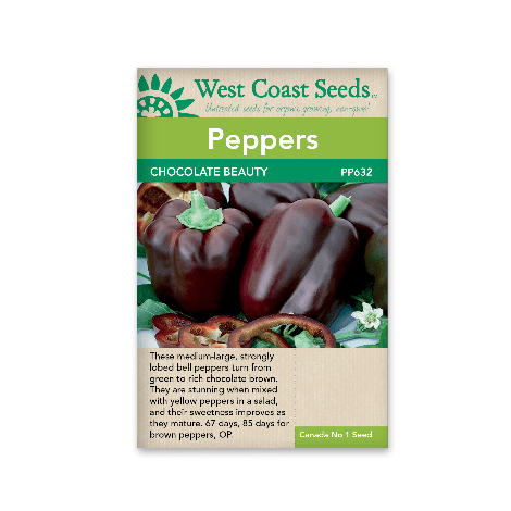 Peppers Chocolate Beauty - West Coast Seeds