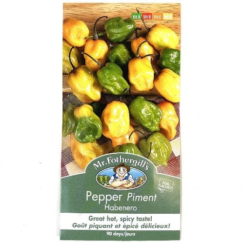 Pepper Habanero - Mr. Fothergill's Seeds